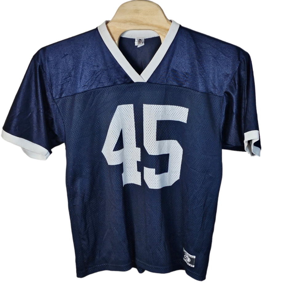 Vintage Offical Teamwear NCAA Penn State Nittany Lions Football Jersey Large #45